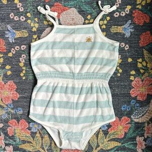 Little Co. by Lauren Conrad Striped Terry Romper, Size 24 Months